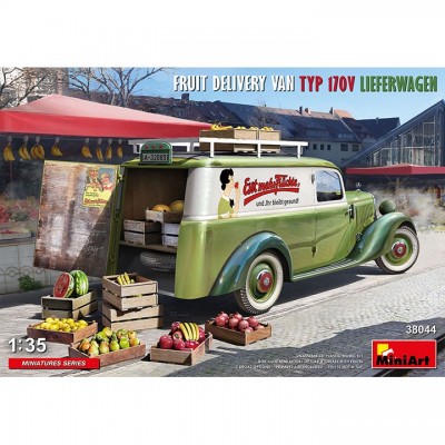 [�˾���ũ] BE38044 [Miniart] BE38044 1/35 Fruit Delivery Van TYP 170V Lieferwagen
