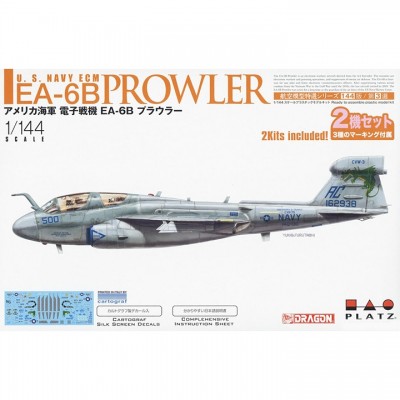 [�˾���ũ] BPAE-144-3 [PLATZ] BPAE-144-3 1/144 U.S. NAVY ECM EA-6B Prowler - 2 kits in one box