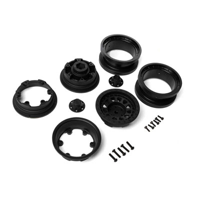 [˾ũ] AXI45001 [Axial] 2.9 Black Rhino Primm Beadlock Wheels (2)