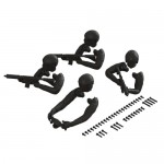 [ARRMA] ARA480057 Driver Figure Set, Black