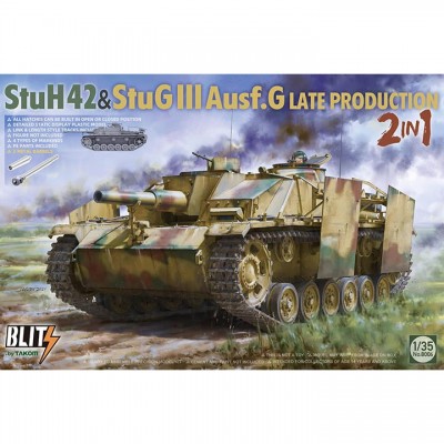 [˾ũ] BT8006 [Takom] BT8006 1/35 StuH42 and StuG III Aus.G Late 2 in 1