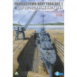 [Takom] BTSP-7058 1/700 Charlestown Navy Yard DRY1 and USS DD-742 Frank Knox 1944