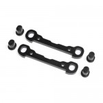[TEAM LOSI] Front Hinge Pin Braces, Black: DBXL 2.0