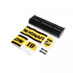 [TEAM LOSI] Wing, Magnaflow, Black: DBXL 2.0