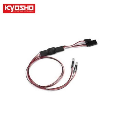 [�˾���ũ] KY97054-2R-B [KYOSHO] LED Light Unit (��5/2 Bulbs/L=400/Red)