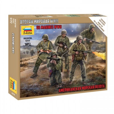 [˾ũ] BZ6279 [Zvezda] BZ6279 1/72 US Marines WWII