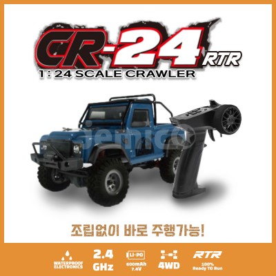 [�˾���ũ]  [HobbyPlus] CR-24 ����� 1/24 ������ �̴� ũ��﷯ RTR (���� �÷�)