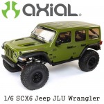 [Axial] [ ʴ Ŭ] 1/6 SCX6 Jeep JLU Wrangler 4WD Rock Crawler RTR: Green