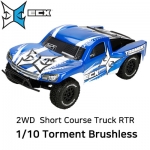 [ECX RC] Ʈ Torment 1/10 Brushless RTR 2WD Short Course Truck w/DX2E 2.4GHz Radio (Blue/White)