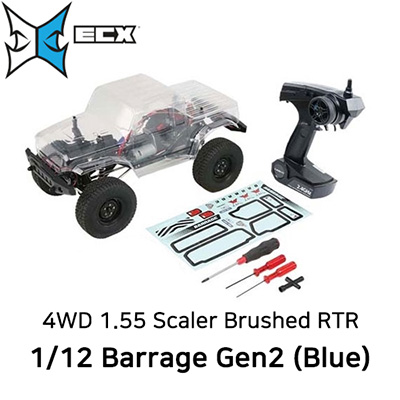 [˾ũ] ECX01011 [ECX RC] [ ] 1.9 4WD Barrage Brushed: Kit - ͸,  ʿ