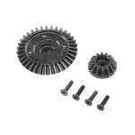 [TLR Racing] Ring and Pinion, Composite(Center Diff Only):22X-4