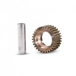 [Traxxas] AX9492 Idler gear, 30-tooth/ idler gear shaft (steel)