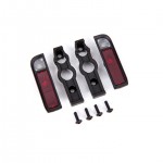 [Traxxas] AX9122 Tail light housing, black (2)/ lens (2)/ retainers (left & right)/ 2.6x8 BCS (self-tapping) (4)
