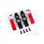 [Traxxas] AX9119 Tail light housing, chrome (2)/ lens (2)/ retainers (left & right)/ 2.6x8 BCS (self-tapping) (4)