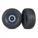[Traxxas] AX8474X Tires and wheels, assembled, glued