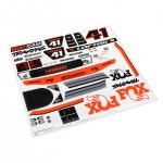 [Traxxas] AX8515 Decals, Unlimited Desert Racer, Fox Edition