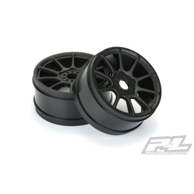 [˾ũ] PRO278403 [PROLINE-RACING] 2784-03 2020-NEW AP2784-03 Mach 10 Black Front or Rear Wheels (4) for 1:8 Buggy