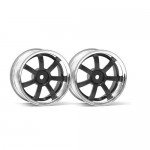 [HPI] RAYS GRAM LIGHTS 57S-PRO CHROME/GUNMETAL (3mm OS)