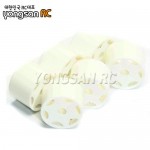 [HPI] 1/12 SUPER DISH WHEELS FRONT WHITE (6 pcs)