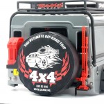 [HSP Racing] 15666 Ÿ̾ ī for 1/10 RC Rock Crawler Black