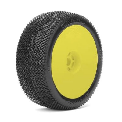 [�˾���ũ] JKO1007DYUSU [JETKO] (�ֻ�� ���̽� Ÿ�̾�) RED DEVIL:1/8 Buggy Ultra Super Soft Yellow Rim (2pcs)