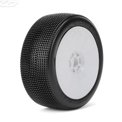 [�˾���ũ] JKO1004DWSSU [JETKO] (�ֻ�� ���̽� Ÿ�̾�) LESNAR:1/8 Buggy Super Soft White Rim (2pcs)