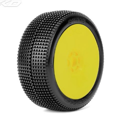 [�˾���ũ] JK1001SSUYB [JETKO] (�ֻ�� ���̽� Ÿ�̾�) STING:1/8 Buggy Super Soft Yellow Rim (2pcs)