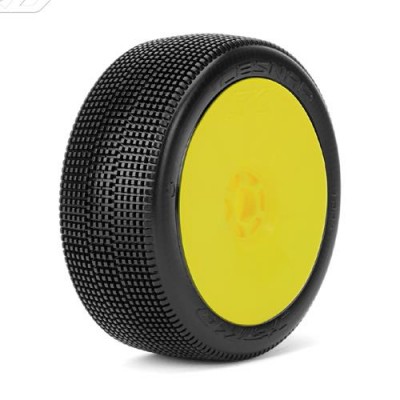 [�˾���ũ] JKO1004DYSSU [JETKO] (�ֻ�� ���̽� Ÿ�̾�) LESNAR:1/8 Buggy Super Soft Yellow Rim (2pcs)