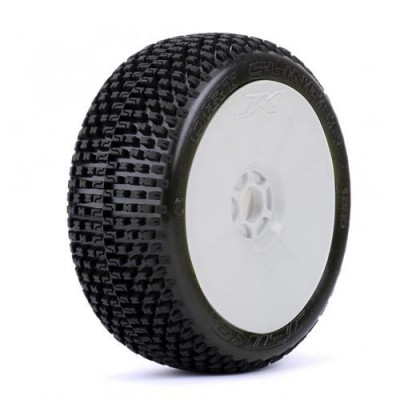 [�˾���ũ] JKO1005DWSSU [JETKO] (�ֻ�� ���̽� Ÿ�̾�) DIRT SLINGER: 1/8Buggy/Dish/White Rim/Super Soft/Unglued