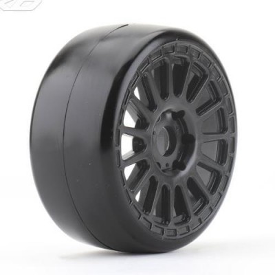 [˾ũ] JKO1101RBMSGB [JETKO] (ֻ ̽ Ÿ̾, ݴ) 1/8 GT BUSTER/Radia Rim/Black/Medium Soft/Glued/Belted