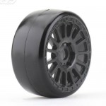 [JETKO] (ֻ ̽ Ÿ̾, ݴ) 1/8 GT BUSTER/Radia Rim/Black/Medium Soft/Glued/Belted