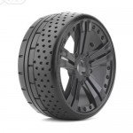 [JETKO] (ֻ ̽ Ÿ̾, ݴ) 1/8 GT HOT DOT/Claw Rim/Black/Medium Soft/Glued/Belted