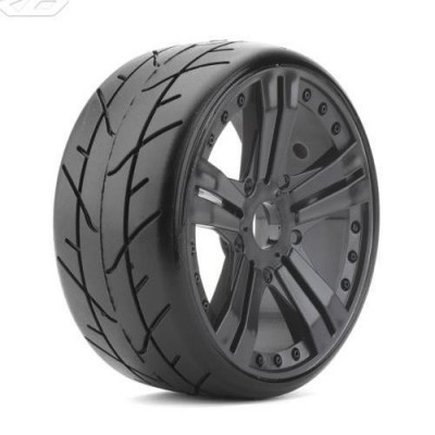 [˾ũ] JKO1103CBMSGB [JETKO] (ֻ ̽ Ÿ̾, ݴ) 1/8 GT VERTEX/Claw Rim/Black/Medium Soft/Glued/Belted