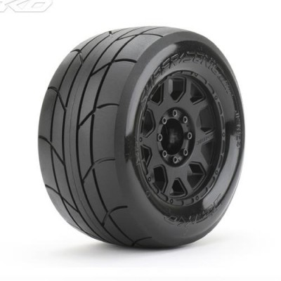 [˾ũ] JKO1804CBMSGBB1 [JETKO] 1/8 MT 3.8 EX-SUPER SONIC/Claw Rim (2pcs) Belted - 17mm 0 offset (Narrow)