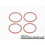 [SHR] X4-10 Super Grille - Metal Folding Hub Silicon Ring