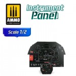 [MIG AMMO] CG8289 1/2 P-51B Mustang - Instrument Panell - MDF Ʈ ǰ - ũ 379 x 323 - β 30 mm