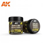 [AK interactive] CAK8032 DARK AND DRY CRACKLE EFFECTS - 100ml
