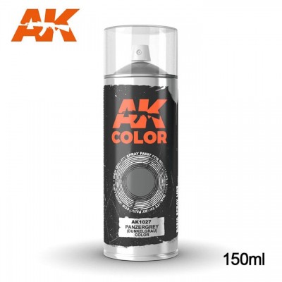 [˾ũ] CAK1027 [AK interactive] CAK1027 Panzergrey - Dunkelgrau -German Grey Spray 150ml
