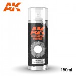 [AK interactive] CAK1016 Fine Metal Primer Spray 150ml