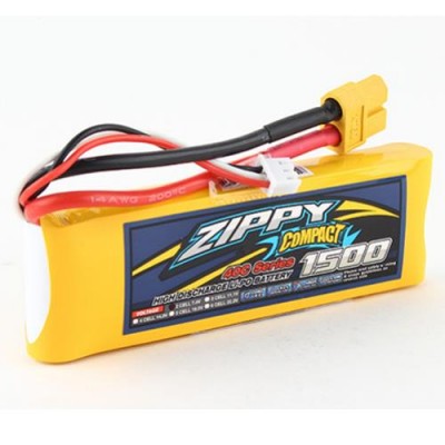 [�˾���ũ] 9067000018-0 [TURNIGY] ZIPPY Compact 7.4V 1500mAh 40C ��Ƭ������ ���͸� - XT60