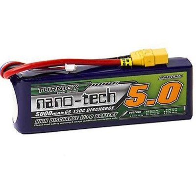 [�˾���ũ] 9210000231-0 [TURNIGY] nano-tech 11.1V 5000mah 65C ��Ƭ������ ���͸� - XT90