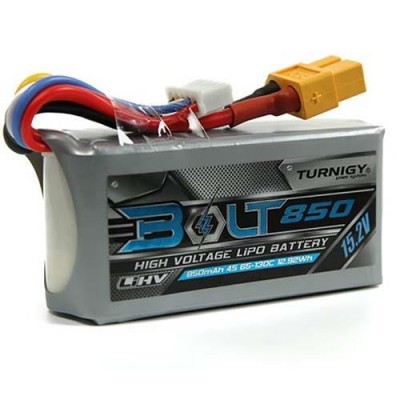 [�˾���ũ] 9210000155-0 [TURNIGY] Bolt 15.2V 850mAh 65C HV ��Ƭ������ ���͸� - XT60