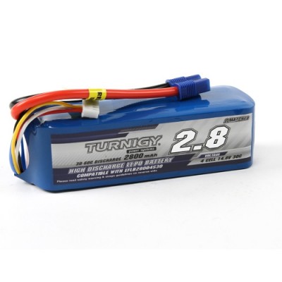 [�˾���ũ] 9067000100-0 [TURNIGY] 14.8V 2800mAh 30C ��Ƭ������ ���͸� - EC3