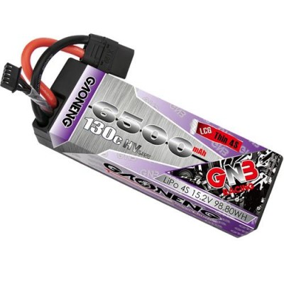 [�˾���ũ] GNB65004S130THV [GNB] 15.2V 6500mAh 4S HV 130C ��Ƭ������ ���͸� (�ϵ����̽�) - XT90 ��