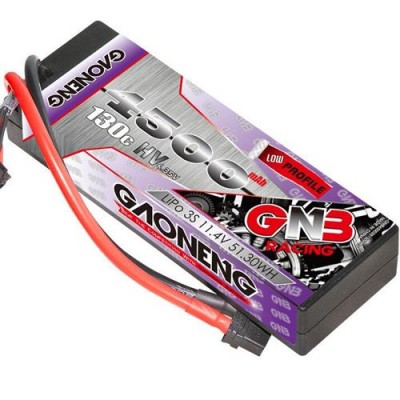 �˾���ũ GNB45003S130WHV [GNB] 11.1V 4500mAh 130C ��Ƭ������ ���͸� (�ϵ����̽�) - XT60 ��