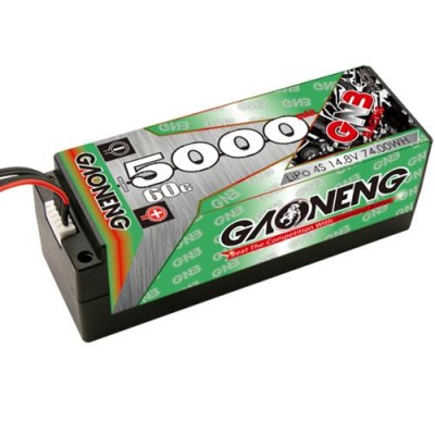[�˾���ũ] GNB50004S60iP [GNB] 14.8V 5000mAh 60C ��Ƭ������ ���͸� (�ϵ����̽�) - EC5