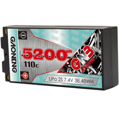 �˾���ũ GNB52002S110i [GNB] 7.4V 5200mAh 110C ��Ƭ������ ���͸� (�ϵ����̽�) - EC5
