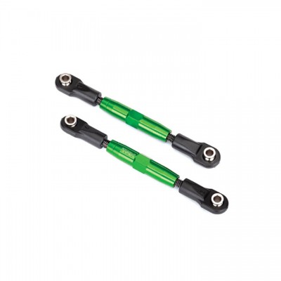 [˾ũ] AX3644G [Traxxas] AX3644G Camber links, rear (TUBES green-anodized 7075-T6 aluminum, stronger than titanium) (73mm) (2)/ rod ends (4)/ aluminum wrench (1) (2579 3x15 BCS (4) required for installation)