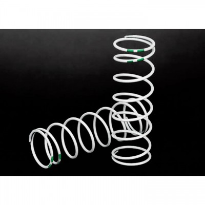 [˾ũ] AX7443 [Traxxas] AX7443 Spring, shock, white (GTR xx-long) (0.762 rate green) (1 pair)