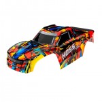 [Traxxas] AX9011R Body, Hoss 4X4 VXL, Solar Flare (painted, decals applied)